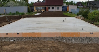 Фундамент монолитная плита под дом цена в Александрове - от 4200 руб/м2