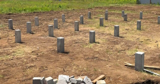 Фундамент на забивных жб сваях под ключ в Александрове - фундамент из забивных железобетонных свай цена от 3203 руб/м2
