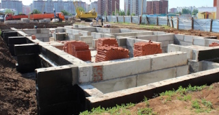 Фундаменты промышленных зданий в Александрове цена от 25200 руб. - заказать строительство фундамента промздания под стальные колонны